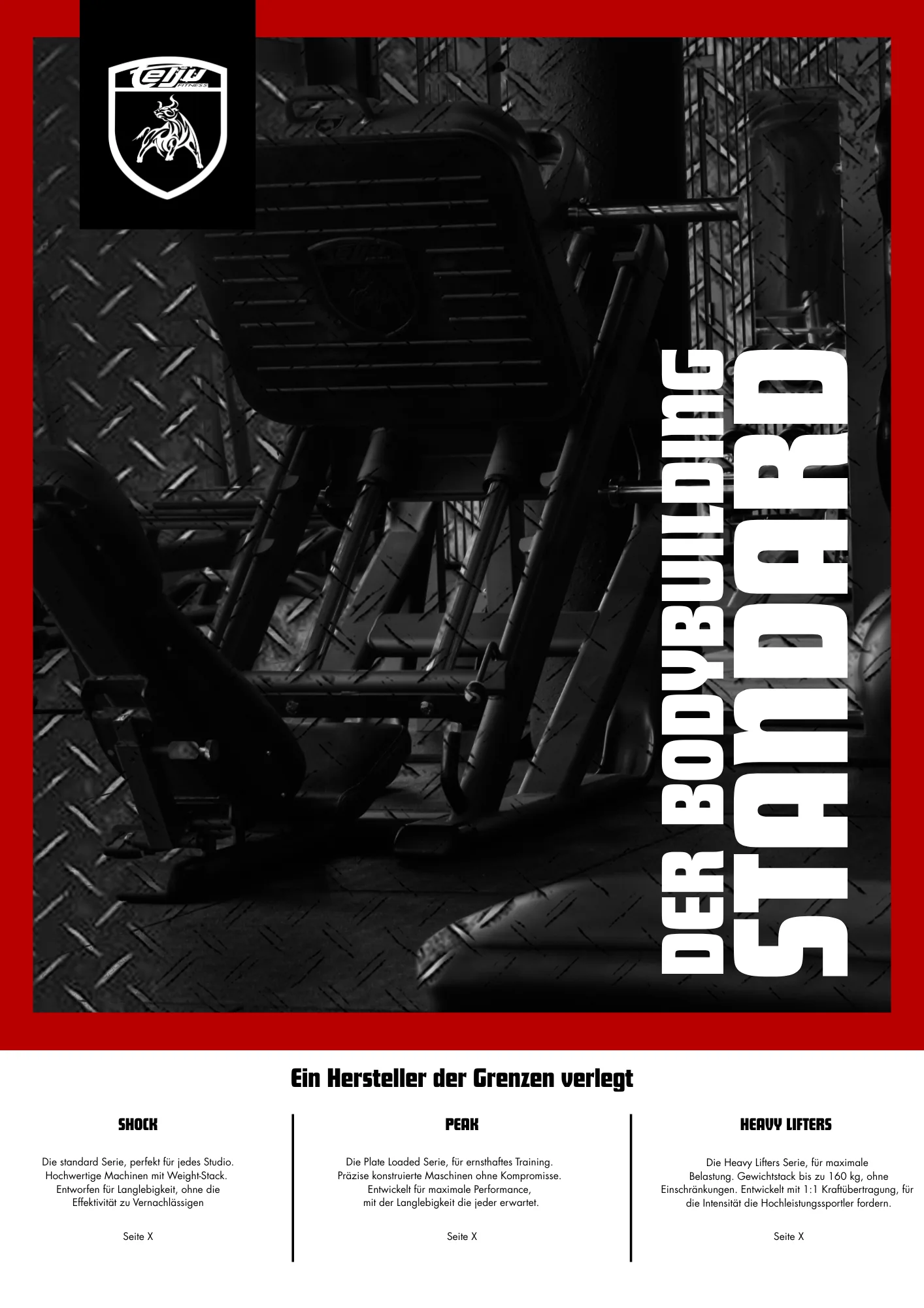 Catalogue produits Telju Fitness — La référence du bodybuilding