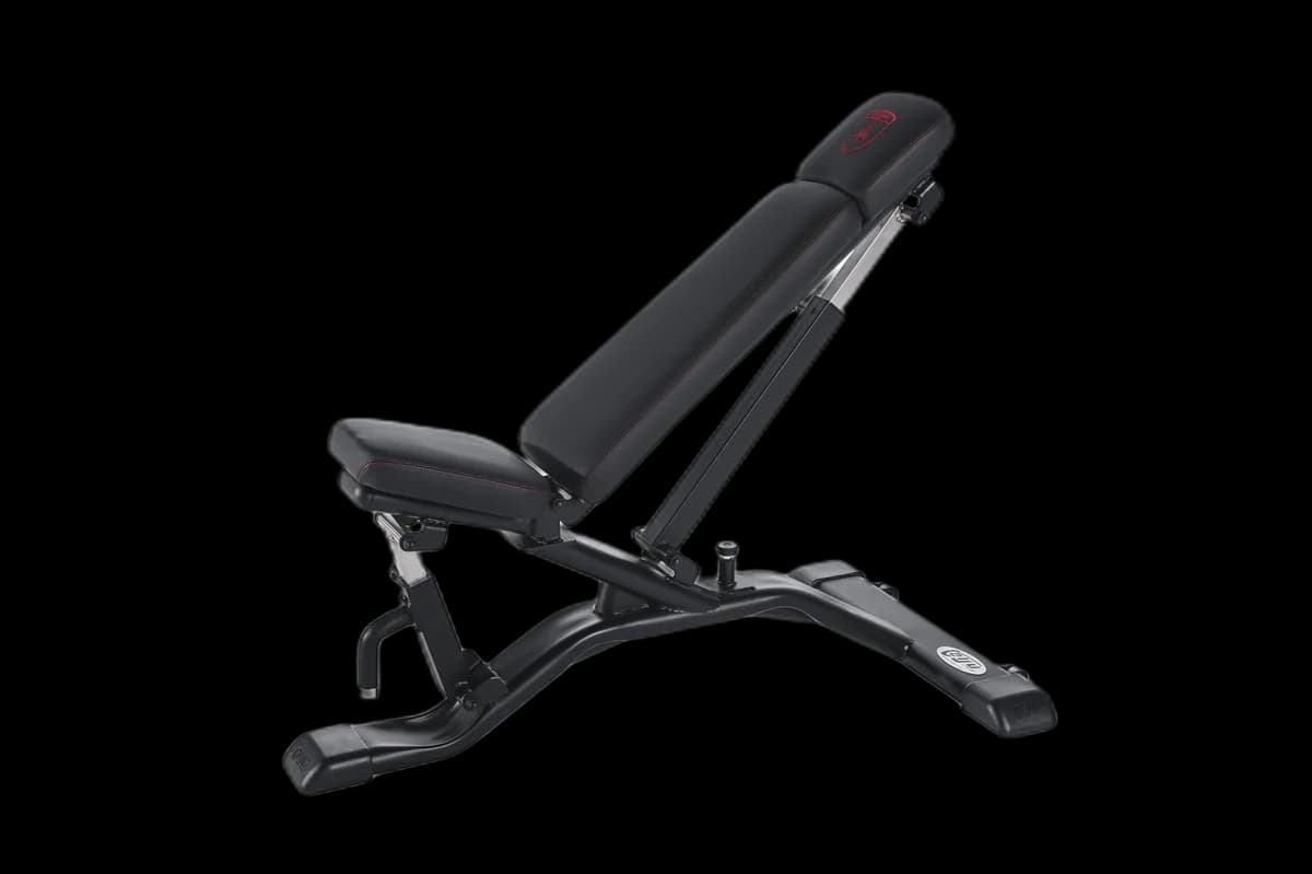 Banc de musculation réglable Telju, poids libres & accessoires