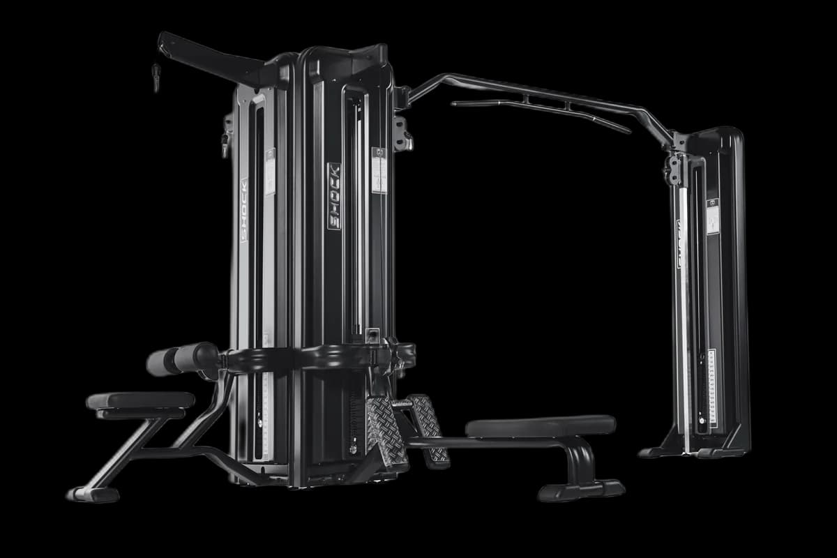 Telju Cable Crossover 5 stations, machine de musculation professionnelle