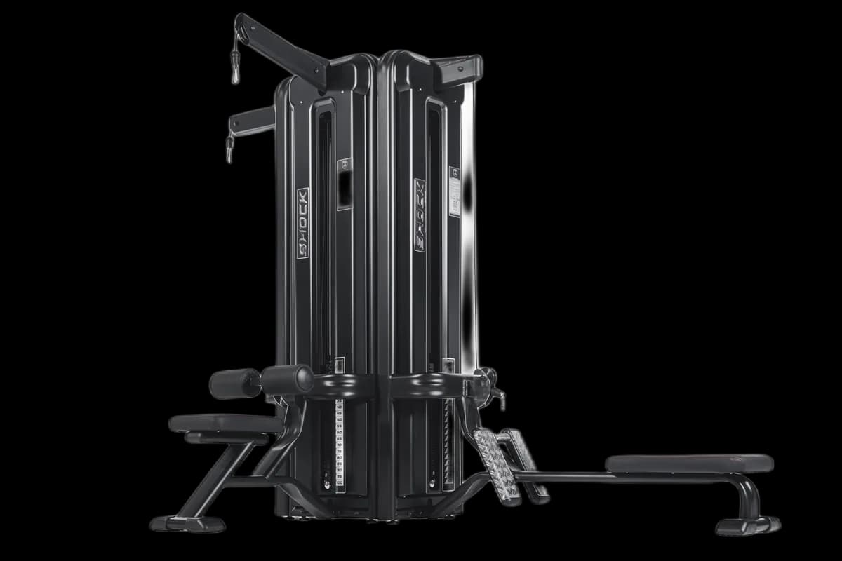 Telju Cable Crossover 4 stations, machine de musculation professionnelle