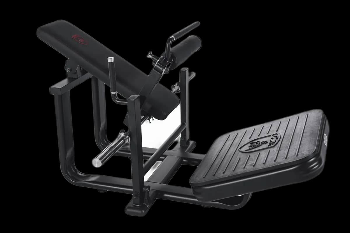 Telju Machine à Hip Thrust (Plate Loaded), machine de musculation professionnelle